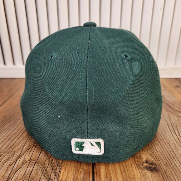 Boston Red Sox New Era 59fifty Fitted 7" Hat Cap Kelly Green MLB Baseball Irish - Picture 5 of 10